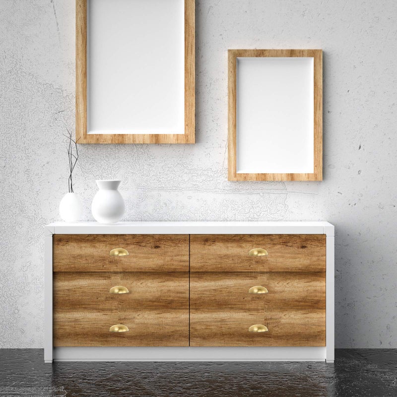 goldenwarm 12 Pack 3 in Light Brass Bin Cup Pulls Brushed Gold Cabinet Pulls Gold Cup Drawer Dresser Hardware Closet Door Pulls - Image 5
